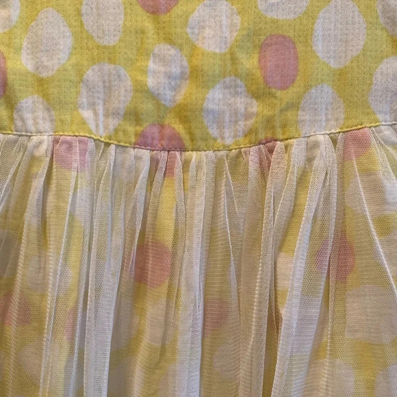 OPEN EDIT NEW NWT GIRLS DRESS YELLOW FORMAL EASTER WEDDING SUMMER SPRING SIZE 5 - Picture 3 of 7
